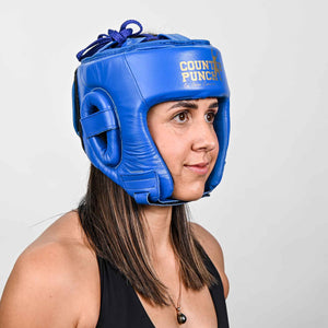 Premium Leather Amateur Headgear