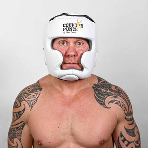 Premium Leather Full Face Headgear