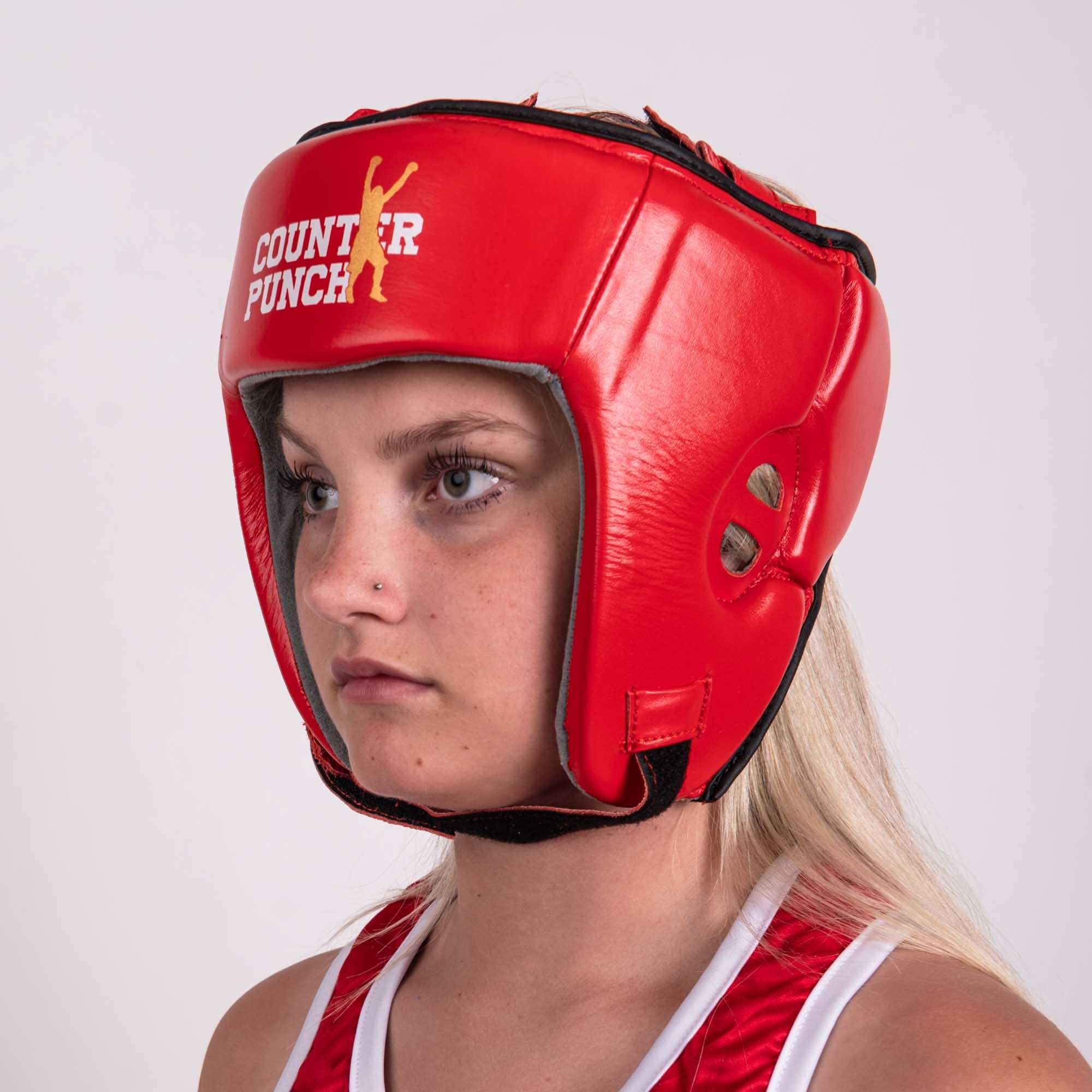 New Zealand Boxing Approved Competition Headgear [Red]