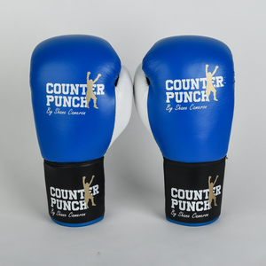 Blue Professional Boxing Gloves