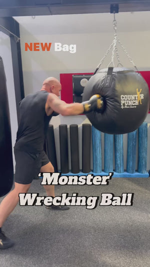 Monster Wrecking Ball Boxing Bag
