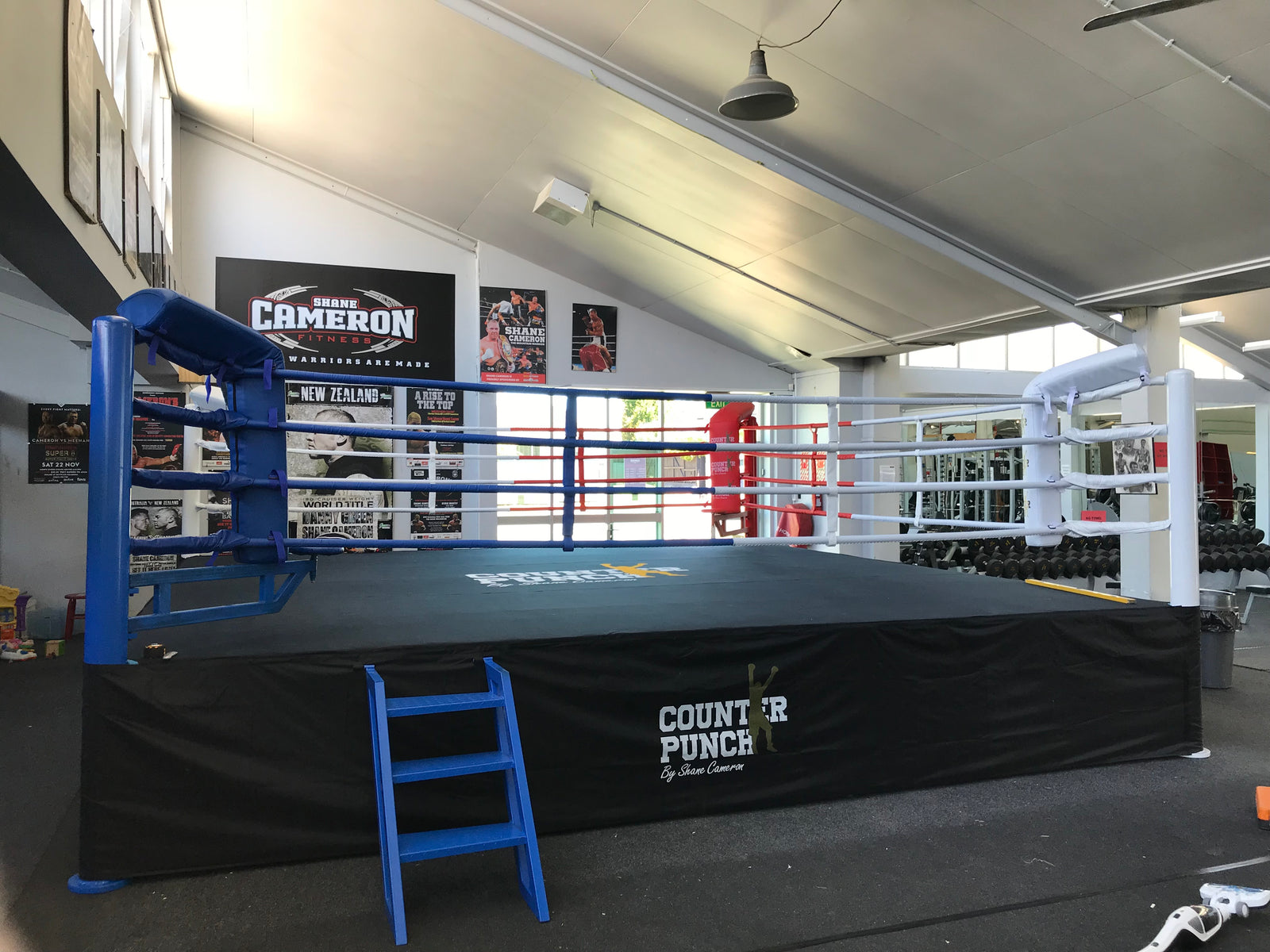 Counterpunch 'Canvas' for raised 6m x 6m Ring (black)